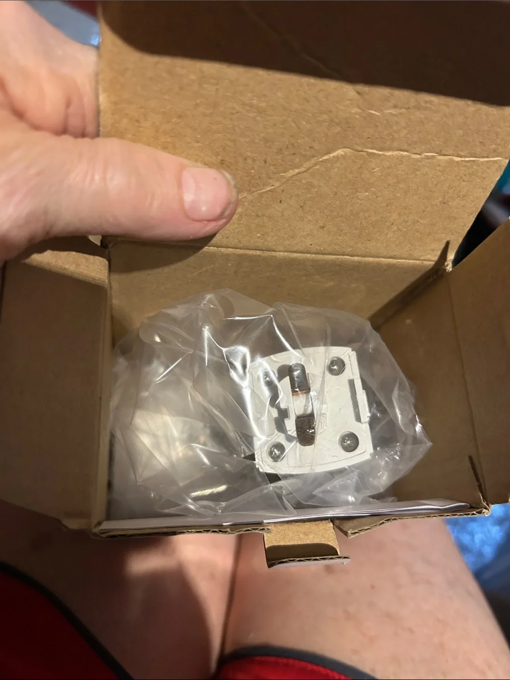 White LED Track Head - Boxed
